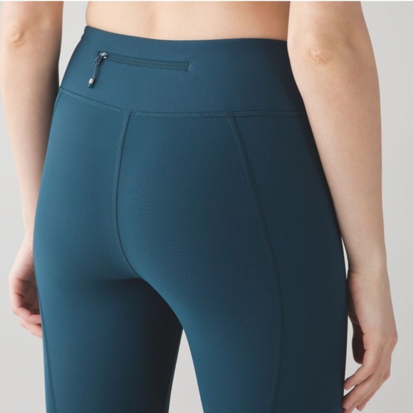 Lululemon Tight Stuff Tight II 25" Black Reflective Size 2 - Picture 4 of 8